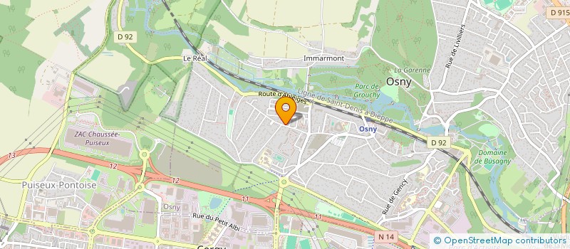 localisation de l'entreprise MONSIEUR MOHAMED MILADI  OSNY