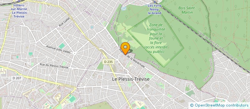 localisation de l'entreprise MONSIEUR MOHAMED MISSOUM à LE PLESSIS-TREVISE