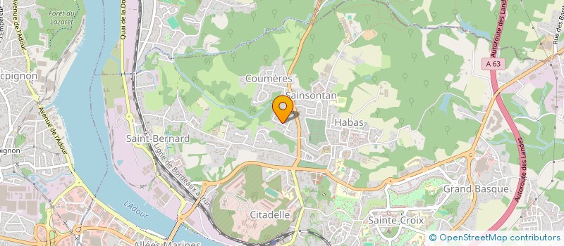 localisation de l'entreprise MONSIEUR MOHAMED MISSOUM  BAYONNE