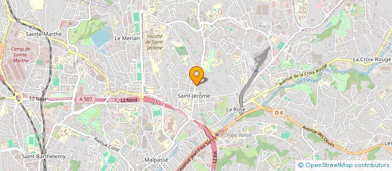 localisation de l'entreprise MONSIEUR MOHAMED MMADI MAOULIDA  MARSEILLE