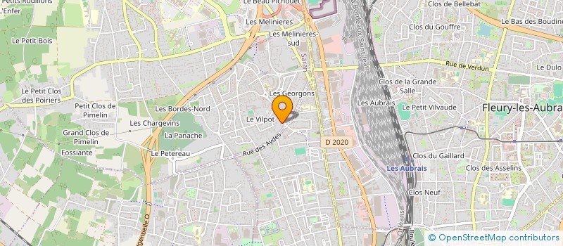 localisation de l'entreprise MONSIEUR MOHAMED MNAFEG à SARAN