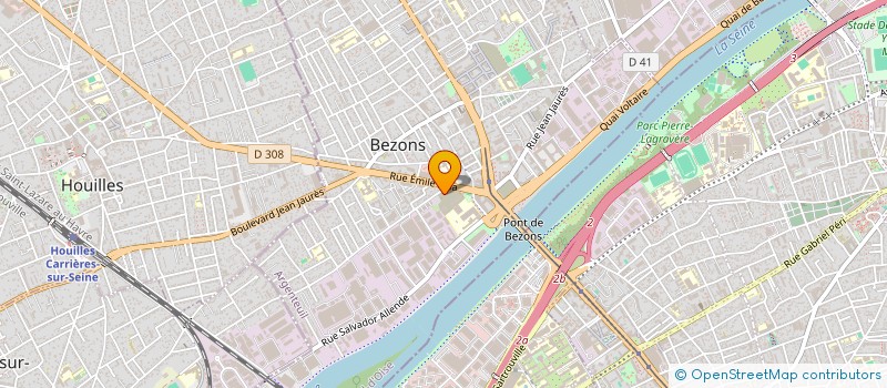 localisation de l'entreprise MONSIEUR MOHAMED MOAMEN à BEZONS