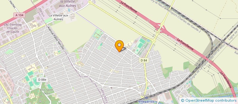 localisation de l'entreprise MONSIEUR MOHAMED MOCKEFI  MITRY-MORY