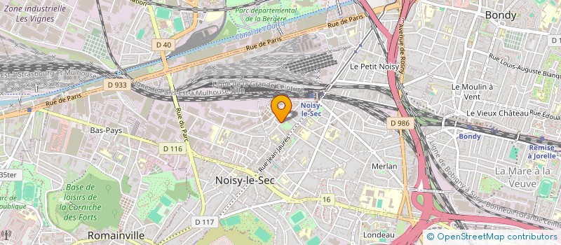 localisation de l'entreprise MONSIEUR MOHAMED MOHAMED à NOISY-LE-SEC