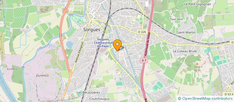 localisation de l'entreprise MONSIEUR MOHAMED MOHAMED  SORGUES