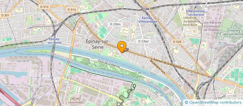 localisation de l'entreprise MONSIEUR MOHAMED MOHAMED AMINE CHAIA à EPINAY-SUR-SEINE
