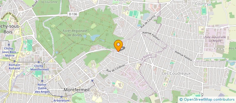 localisation de l'entreprise MONSIEUR MOHAMED MOHAMED BENAZZOUZ  MONTFERMEIL