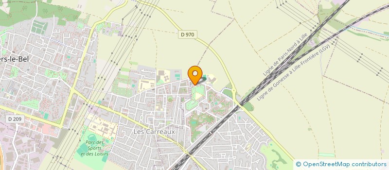 localisation de l'entreprise MONSIEUR MOHAMED MOHAMED BOUBAYA à GONESSE