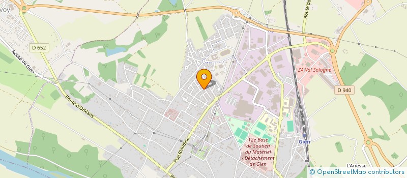 localisation de l'entreprise MONSIEUR MOHAMED MOHAMED DJELLAT  GIEN