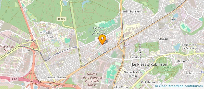 localisation de l'entreprise MONSIEUR MOHAMED MOHAMED NIZAR à CLAMART