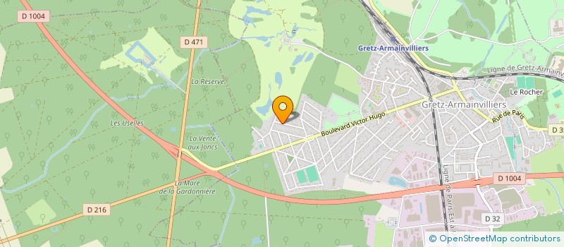 localisation de l'entreprise MONSIEUR MOHAMED MOHAMMEDI  COUTRAS