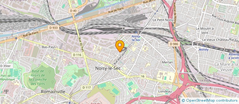 localisation de l'entreprise MONSIEUR MOHAMED MOHSEN HAMDOUNI à NOISY-LE-SEC