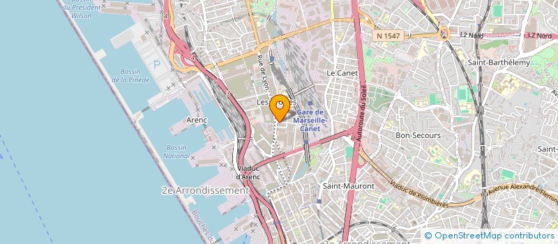localisation de l'entreprise MONSIEUR MOHAMED MOIBIOI à MARSEILLE