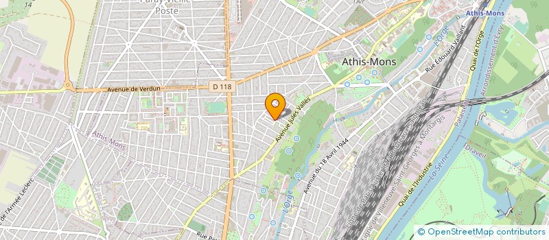 localisation de l'entreprise MONSIEUR MOHAMED MOKRANE à ATHIS-MONS