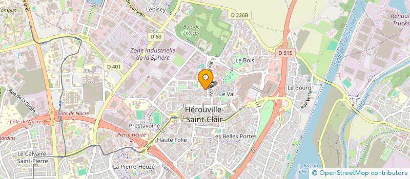 localisation de l'entreprise MONSIEUR MOHAMED MOKRANI  HEROUVILLE-SAINT-CLAIR