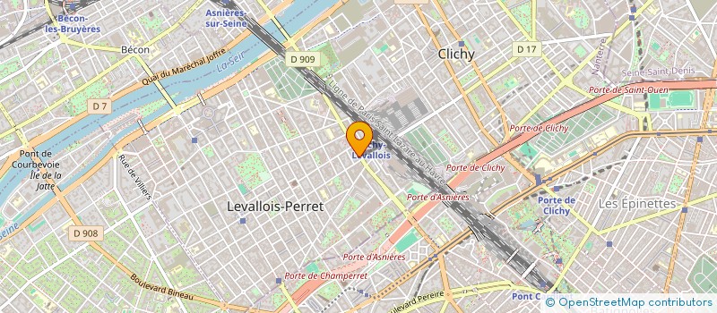 localisation de l'entreprise MONSIEUR MOHAMED MOKRANI à LEVALLOIS-PERRET