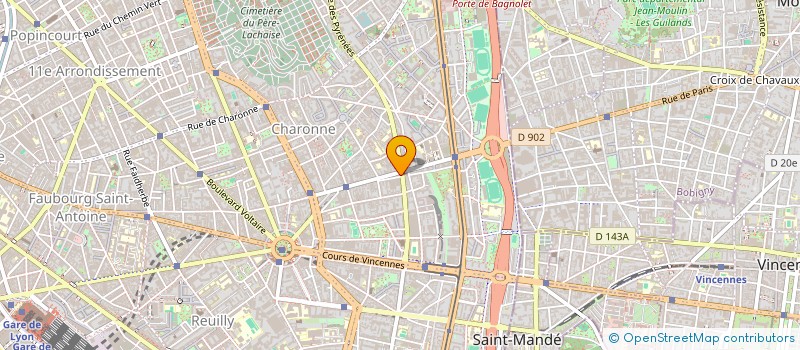 localisation de l'entreprise MONSIEUR MOHAMED MONJOUR MIAH  PARIS