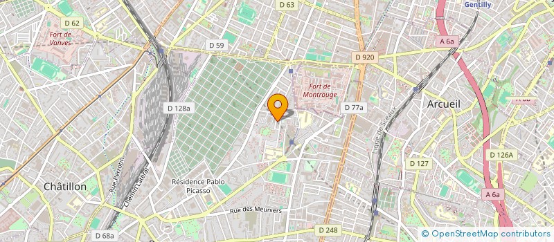 localisation de l'entreprise MONSIEUR MOHAMED MOSTAFA à BAGNEUX