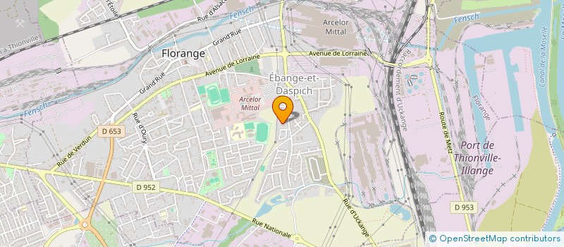 localisation de l'entreprise MONSIEUR MOHAMED MOSTEFA  FLORANGE