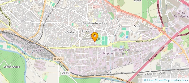 localisation de l'entreprise MONSIEUR MOHAMED MOSTEFAI à BEZIERS