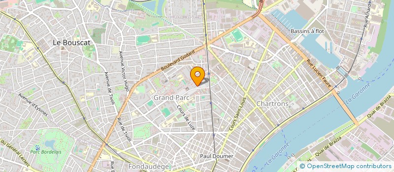 localisation de l'entreprise MONSIEUR MOHAMED MOUAD EL KHAMSA  BORDEAUX