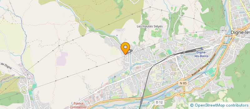 localisation de l'entreprise MONSIEUR MOHAMED MOUGHANIM à DIGNE-LES-BAINS