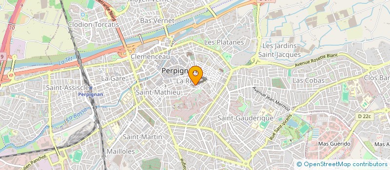 localisation de l'entreprise MONSIEUR MOHAMED MOUHIB  PERPIGNAN