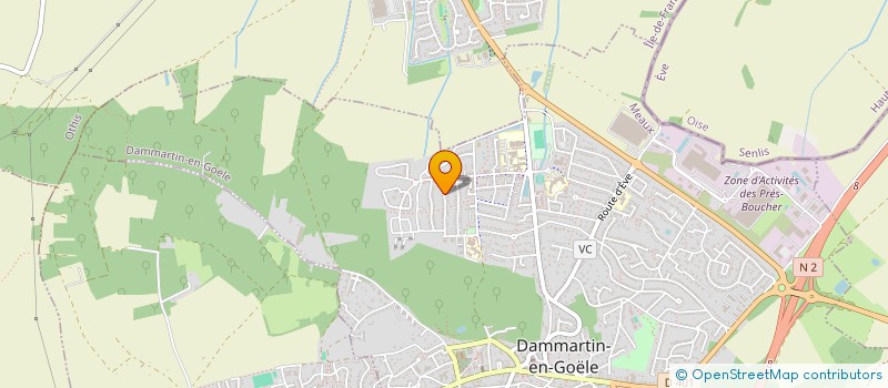 localisation de l'entreprise MONSIEUR MOHAMED MOULAY  DAMMARTIN-EN-GOELE