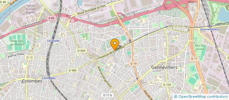 localisation de l'entreprise MONSIEUR MOHAMED MOULOUD  ASNIERES-SUR-SEINE