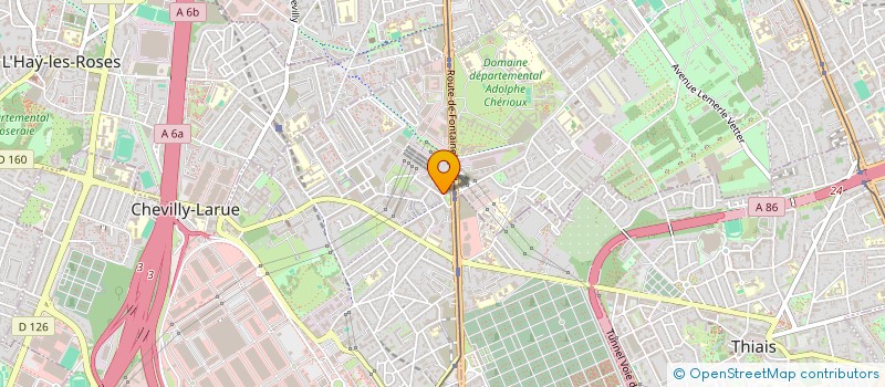 localisation de l'entreprise MONSIEUR MOHAMED MOUMAN  CHEVILLY LARUE