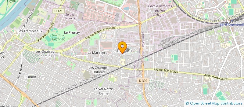 localisation de l'entreprise MONSIEUR MOHAMED MOUMEN  SARTROUVILLE