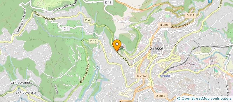 localisation de l'entreprise MONSIEUR MOHAMED MOUNZIR à GRASSE