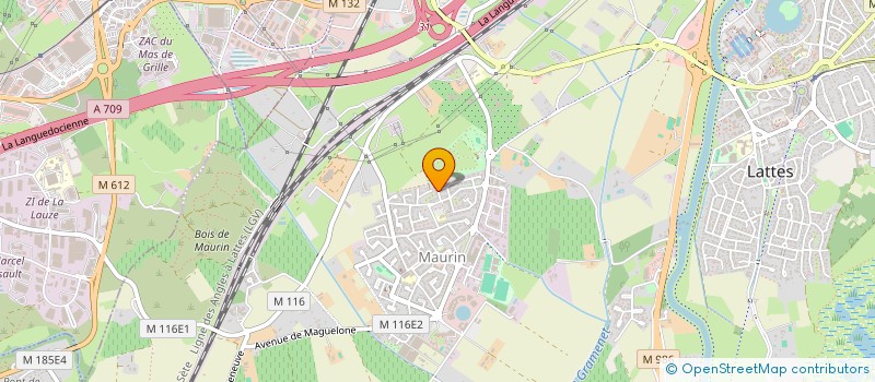 localisation de l'entreprise MONSIEUR MOHAMED MOURCHID à LATTES