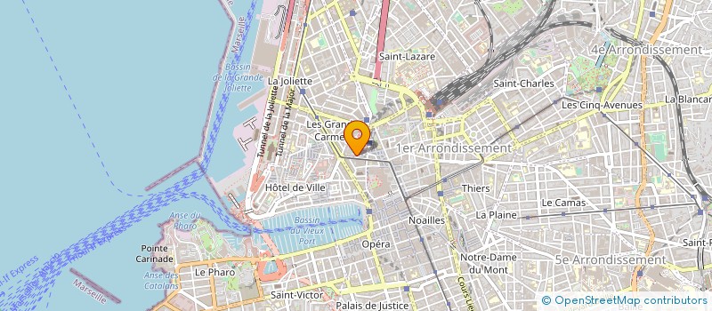 localisation de l'entreprise MONSIEUR MOHAMED MOUSSA à MARSEILLE