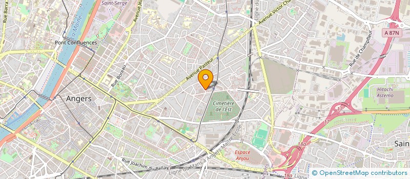 localisation de l'entreprise MONSIEUR MOHAMED MOUSSA à ANGERS