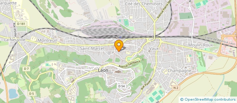 localisation de l'entreprise MONSIEUR MOHAMED MOUSSA à LAON