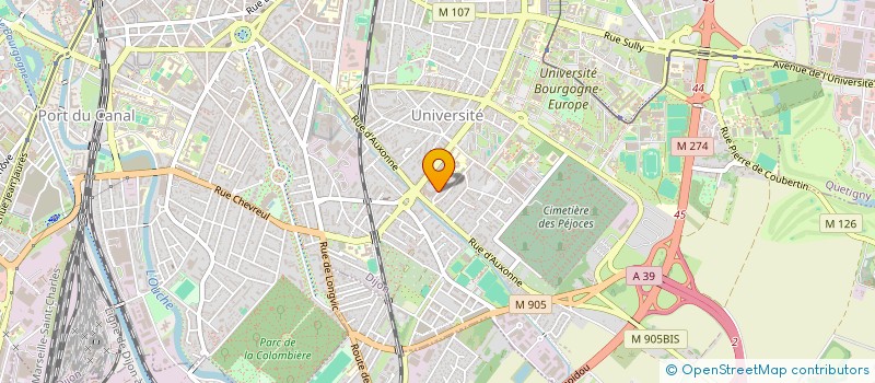 localisation de l'entreprise MONSIEUR MOHAMED MOUSSA AHMED à DIJON