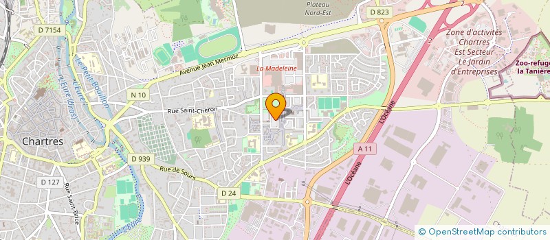 localisation de l'entreprise MONSIEUR MOHAMED MOUSSA ALI à CHARTRES