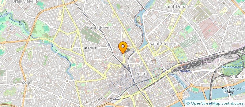 localisation de l'entreprise MONSIEUR MOHAMED MOUSSA YACOUB à NANTES