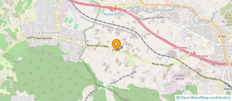 localisation de l'entreprise MONSIEUR MOHAMED MOUSSAOUI à HYERES