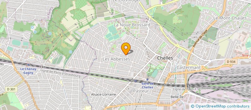 localisation de l'entreprise MONSIEUR MOHAMED MOUSSAOUI  VAIRES-SUR-MARNE