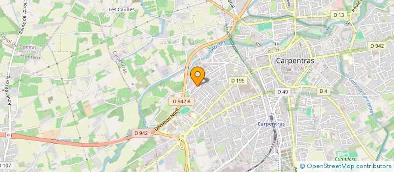 localisation de l'entreprise MONSIEUR MOHAMED MOUSSAOUI  CARPENTRAS