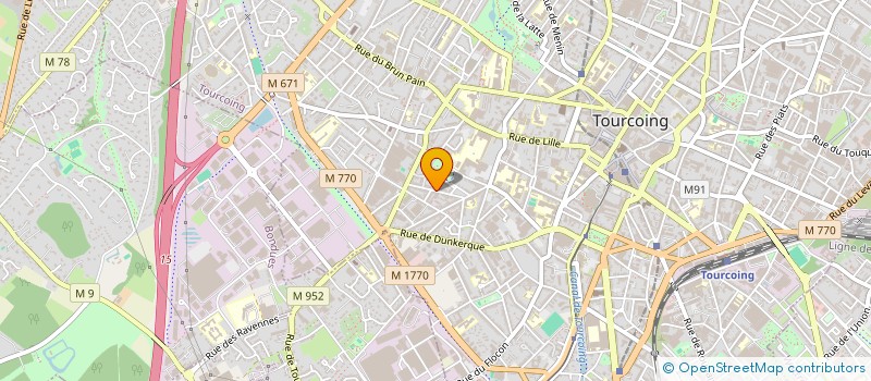 localisation de l'entreprise MONSIEUR MOHAMED MRAINI à TOURCOING