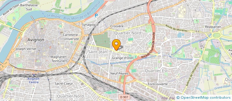 localisation de l'entreprise MONSIEUR MOHAMED MTIBAA  AVIGNON