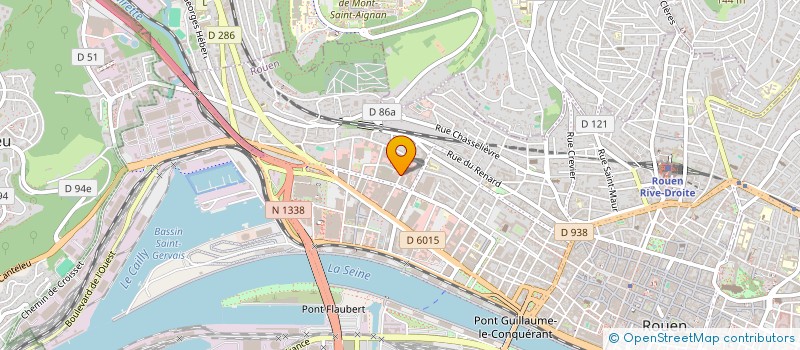 localisation de l'entreprise MONSIEUR MOHAMED N'AMAR  ROUEN