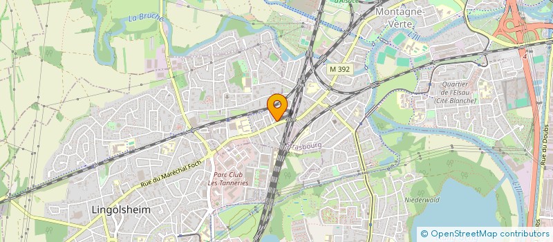 localisation de l'entreprise MONSIEUR MOHAMED N'DIAYE à STRASBOURG