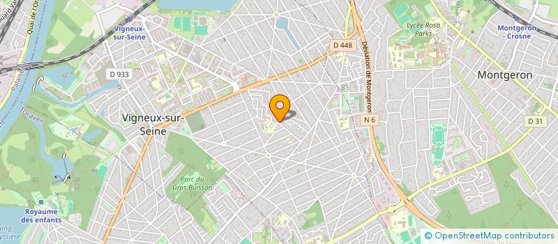 localisation de l'entreprise MONSIEUR MOHAMED NABHANI  VIGNEUX-SUR-SEINE