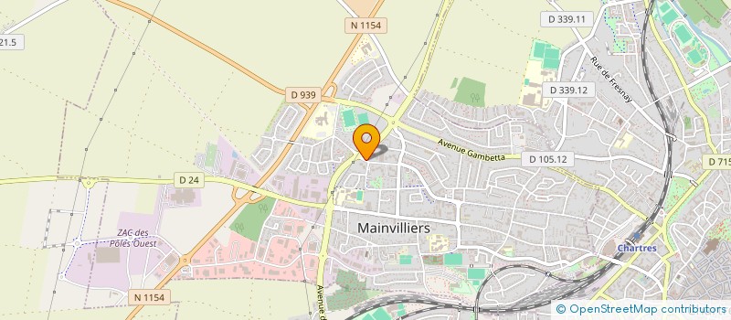 localisation de l'entreprise MONSIEUR MOHAMED-NABIL MESSAOUI à MAINVILLIERS