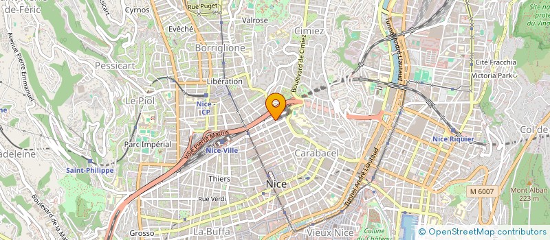 localisation de l'entreprise MONSIEUR MOHAMED NABTI à NICE