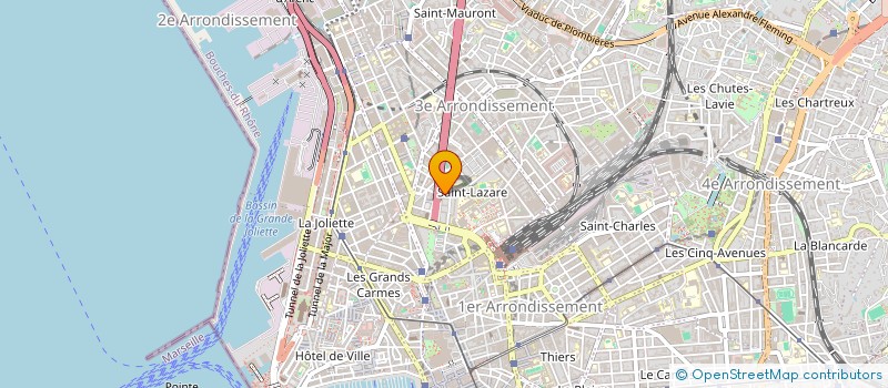 localisation de l'entreprise MONSIEUR MOHAMED NACER-CHERIF à MARSEILLE